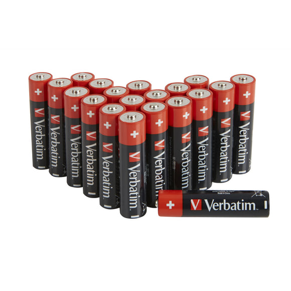 Batteries Verbatim 49877 1,5 V 1.5 V (20 Units)