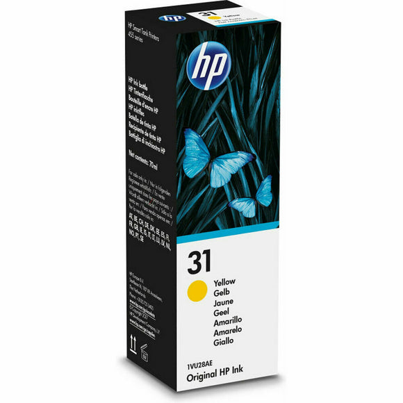 Ink for cartridge refills HP 1VU28AE Yellow