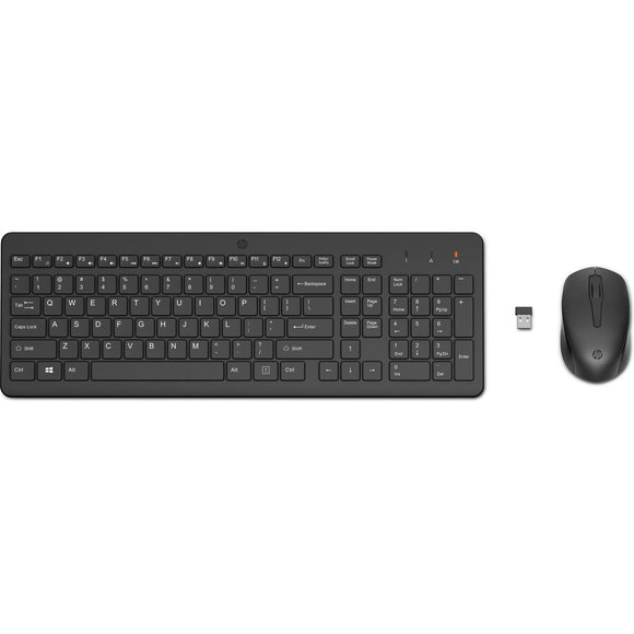 Keyboard and Mouse HP 2V9E6AA Black English Qwerty US