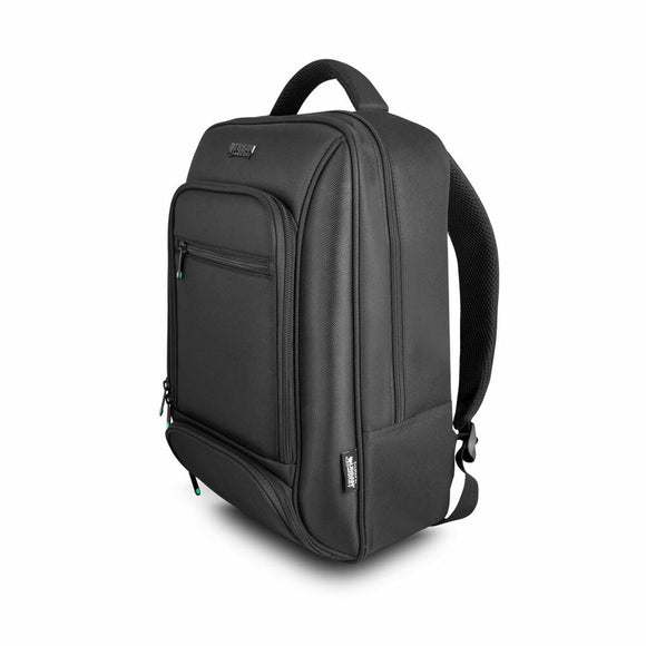 Laptop Backpack Urban Factory MCB15UF Black 15.6