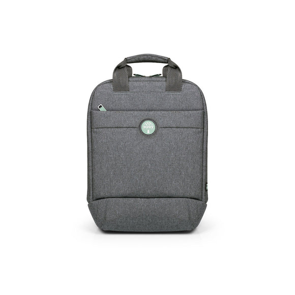 Laptop Backpack Port Designs YOSEMITE Eco Black Grey Monochrome