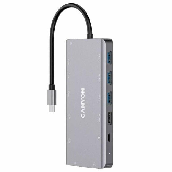 USB Hub Canyon CNS-TDS12 Grey (1 Unit)