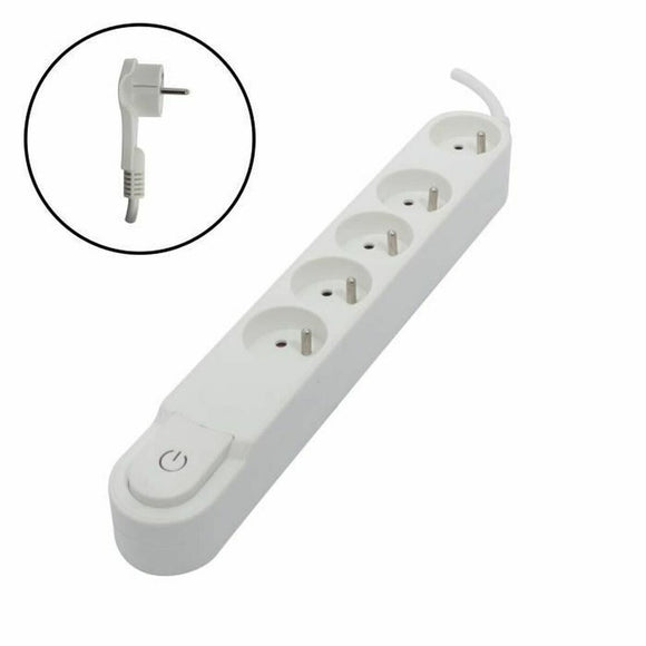 Power Socket - 5 Sockets with Switch Chacon (1,5 m)