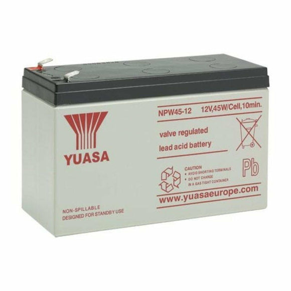 Battery for Uninterruptible Power Supply System UPS Yuasa NPW45-12 12 V