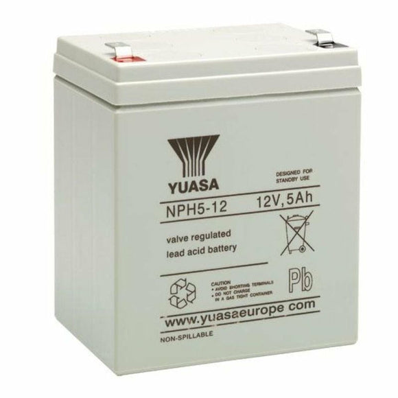 Battery for Uninterruptible Power Supply System UPS Yuasa NPH5-12 5 Ah