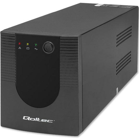 Uninterruptible Power Supply System Interactive UPS Qoltec 53776 900 W