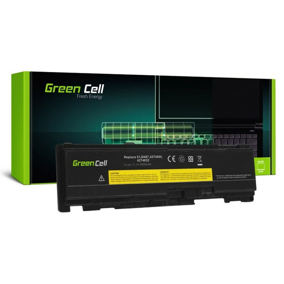 Laptop Battery Green Cell LE149 Black 3600 mAh