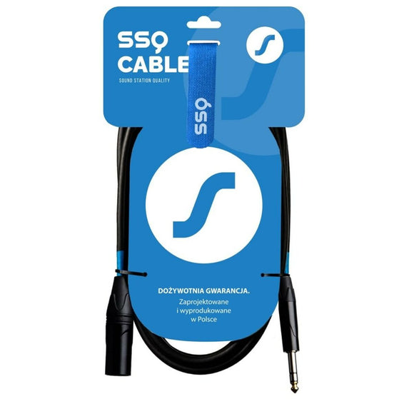 XLR cable to jack Sound station quality (SSQ) SS-1460 1 m