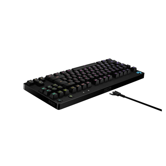 Gaming Keyboard Logitech 920-010592 Black Qwerty Italian