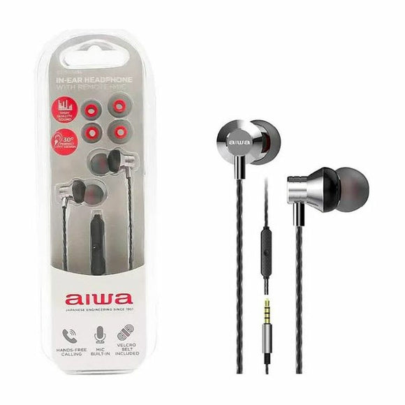 Headphones Aiwa Silver