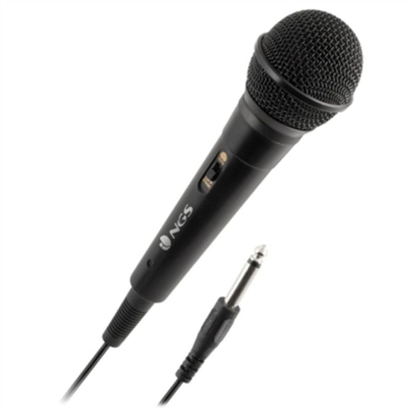 Karaoke Microphone VARIOS SINGERFIRE Black (6.3 mm)