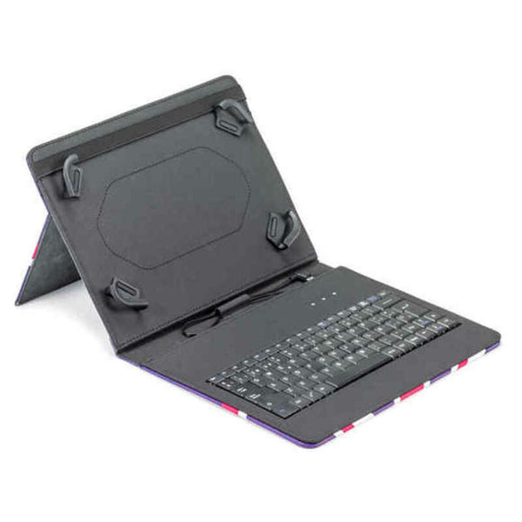 Bluetooth Keyboard with Support for Tablet Maillon Technologique MTKEYUSBPR1 9.7