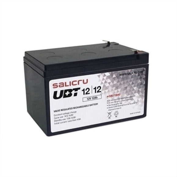 Battery for Uninterruptible Power Supply System UPS Salicru UBT 12/12 12 ah 12 v