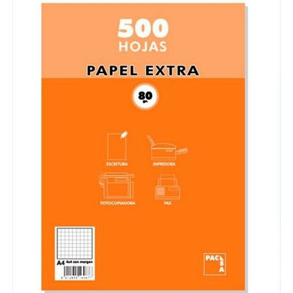 Printer Paper Pacsa White A4 500 Sheets