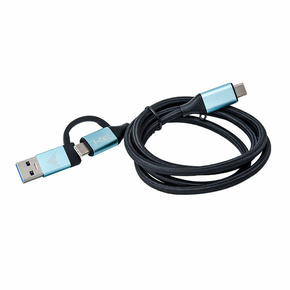 Cable USB C i-Tec C31USBCACBL          USB C Blue Black