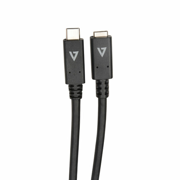 Cable USB C V7 V7UC3EXT-2M          Black