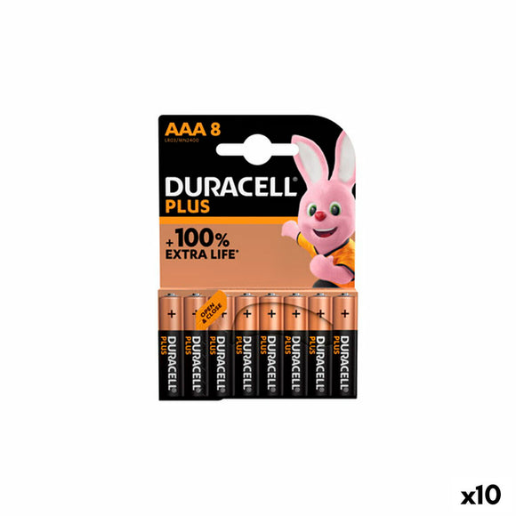 Batteries DURACELL AAA LR03 (10 Units)