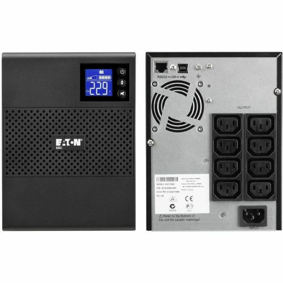 Uninterruptible Power Supply System Interactive UPS Eaton 5SC1500I 1050 W 1500 VA