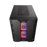 ATX Semi-tower Box Chieftec GM-02B-OP Black Multicolour