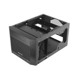 ATX Semi-tower Box Chieftec CN-01B-OP Black