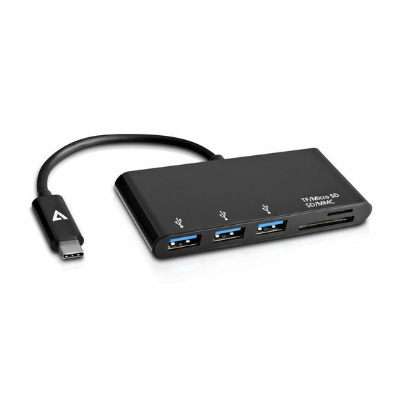 USB Hub V7 V7UC3U-HUB-BLK-1E