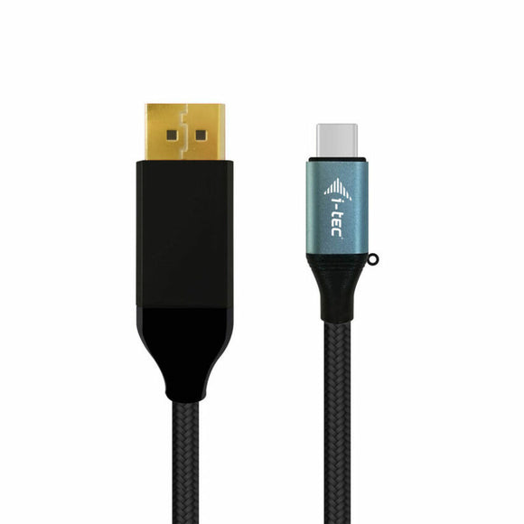 USB C to DisplayPort Adapter i-Tec C31CBLDP60HZ 1,5 m Black