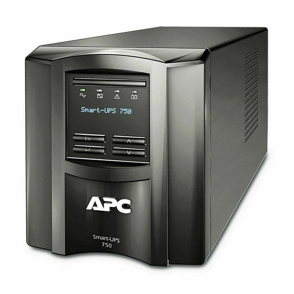 Uninterruptible Power Supply System Interactive UPS APC SMT750IC 500 W 750 VA