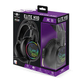 Headphone with Microphone Spirit of Gamer Elite H10 Black