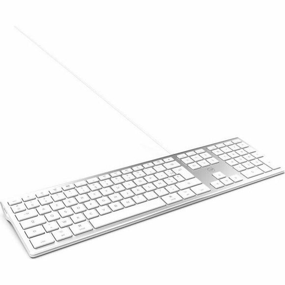 Keyboard Mobility Lab White Silver Mac OS AZERTY