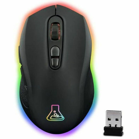 Mouse The G-Lab Kult Neon Black Gaming 2400 dpi