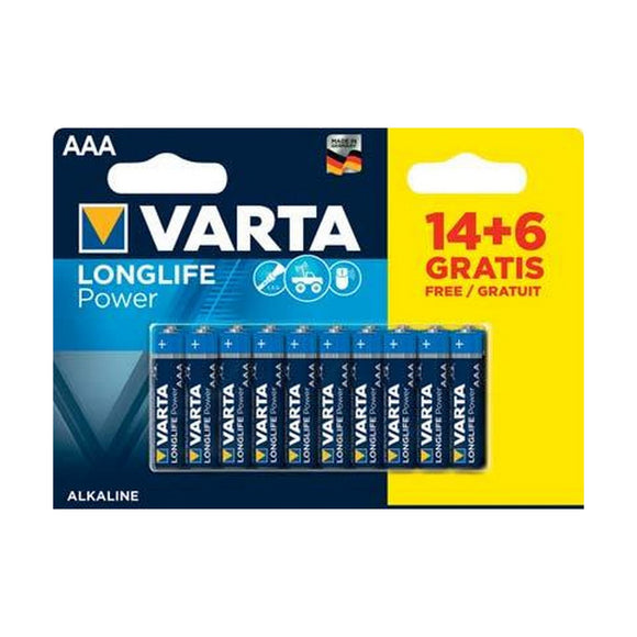 Batteries Varta Longlife Power (20 Pieces)