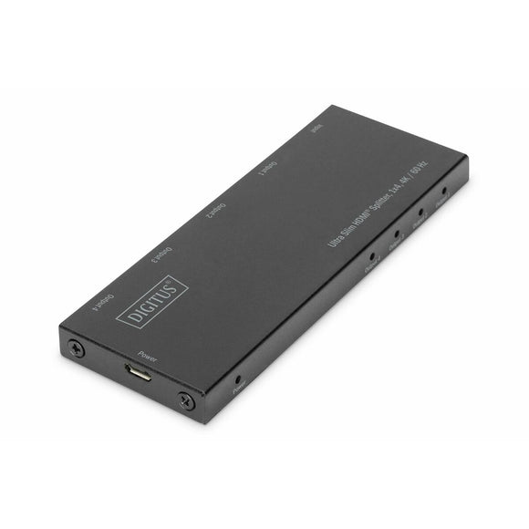HDMI switch Digitus DIGITUS Divisor HDMI® Ultra Slim, 1x4, 4 K / 60 Hz