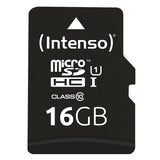 Micro SD Memory Card with Adaptor INTENSO 34234 UHS-I Premium Black