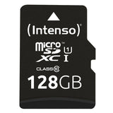 Micro SD Memory Card with Adaptor INTENSO 34234 UHS-I XC Premium Black