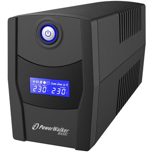 Uninterruptible Power Supply System Interactive UPS Power Walker VI 600 STL 360 W