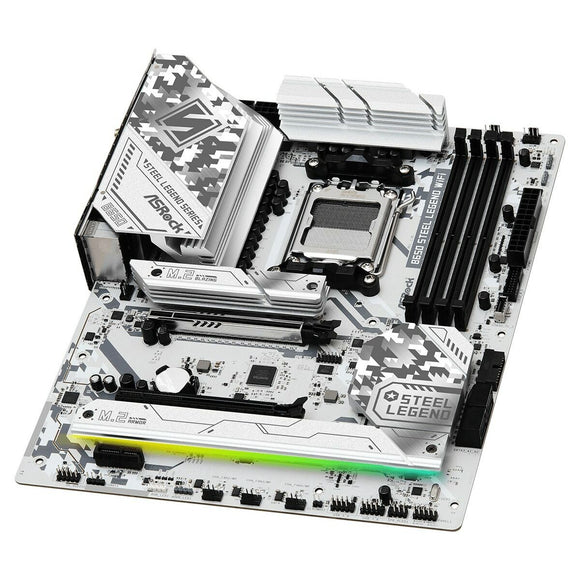Motherboard ASRock B650 STEEL LEGEND WIFI Intel Wi-Fi 6 AMD B650 AMD AM5