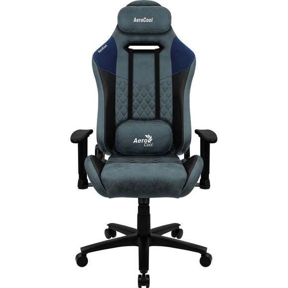 Gaming Chair Aerocool DUKE AeroSuede 180º Blue Black/Blue