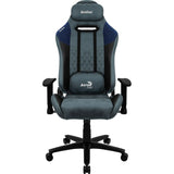 Gaming Chair Aerocool DUKE AeroSuede 180º Blue Black/Blue