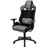 Gaming Chair Aerocool EARL AeroSuede 180º Black Grey