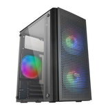 ATX Micro Box Mars Gaming MC300 Black RGB mATX