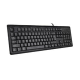 Keyboard A4 Tech KR-92 Black Monochrome English QWERTY