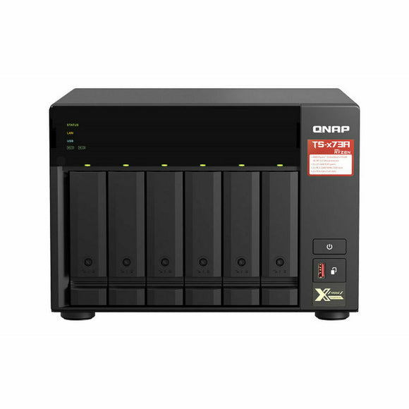 NAS Network Storage Qnap TS-673A AM4 Socket: AMD Ryzen™ AMD Ryzen V1500B