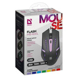 Optical mouse Defender FLASH MB-600L Black