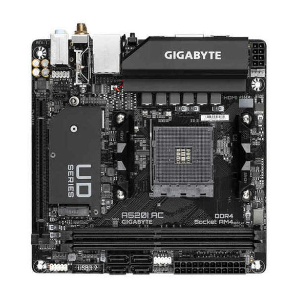 Motherboard Gigabyte   AM4     AMD A520 AMD AMD AM4   (Refurbished A)