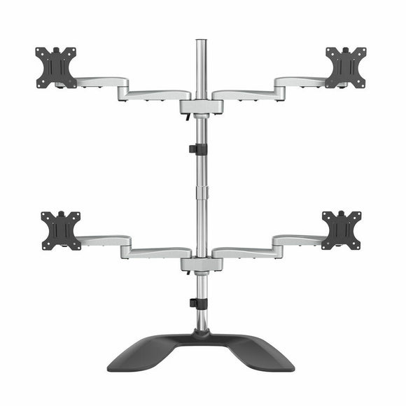 Screen Table Support Startech ARMQUADSS Black/Silver 32