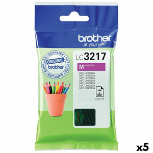 Original Ink Cartridge Brother LC3217 Magenta (5 Units)