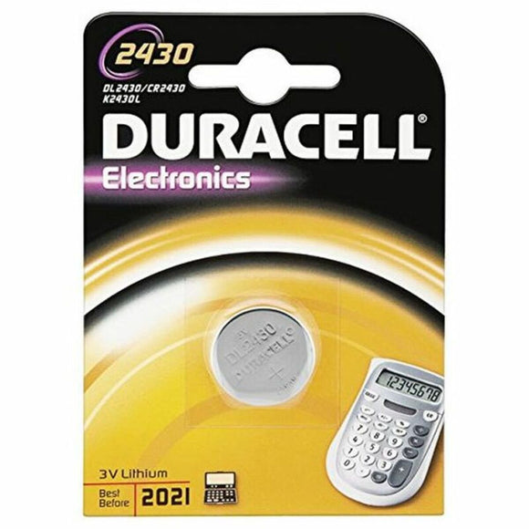 Lithium Button Cell Battery DURACELL DL2430 CR2430