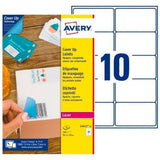 Printer Labels Avery L4612 White 25 Sheets 99,1 x 57 mm (5 Units)