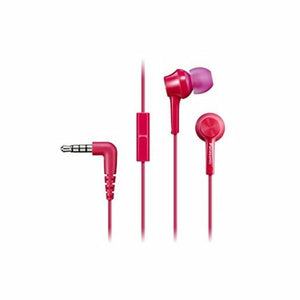 Headphones with Microphone Panasonic RPTCM105 PK in-ear Pink (1 Unit)