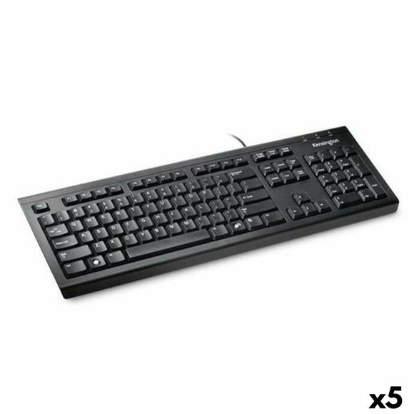 Keyboard Kensington 1500109BE Black QWERTY